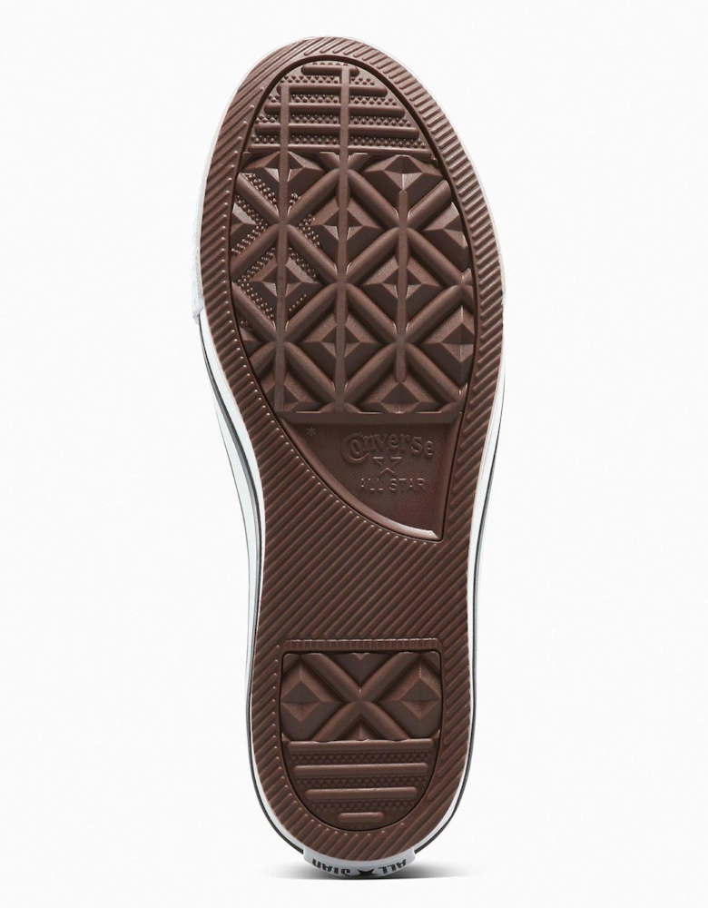 Junior Eva Lift Hi Trainers - Sugar Berry/White/Natural Ivor