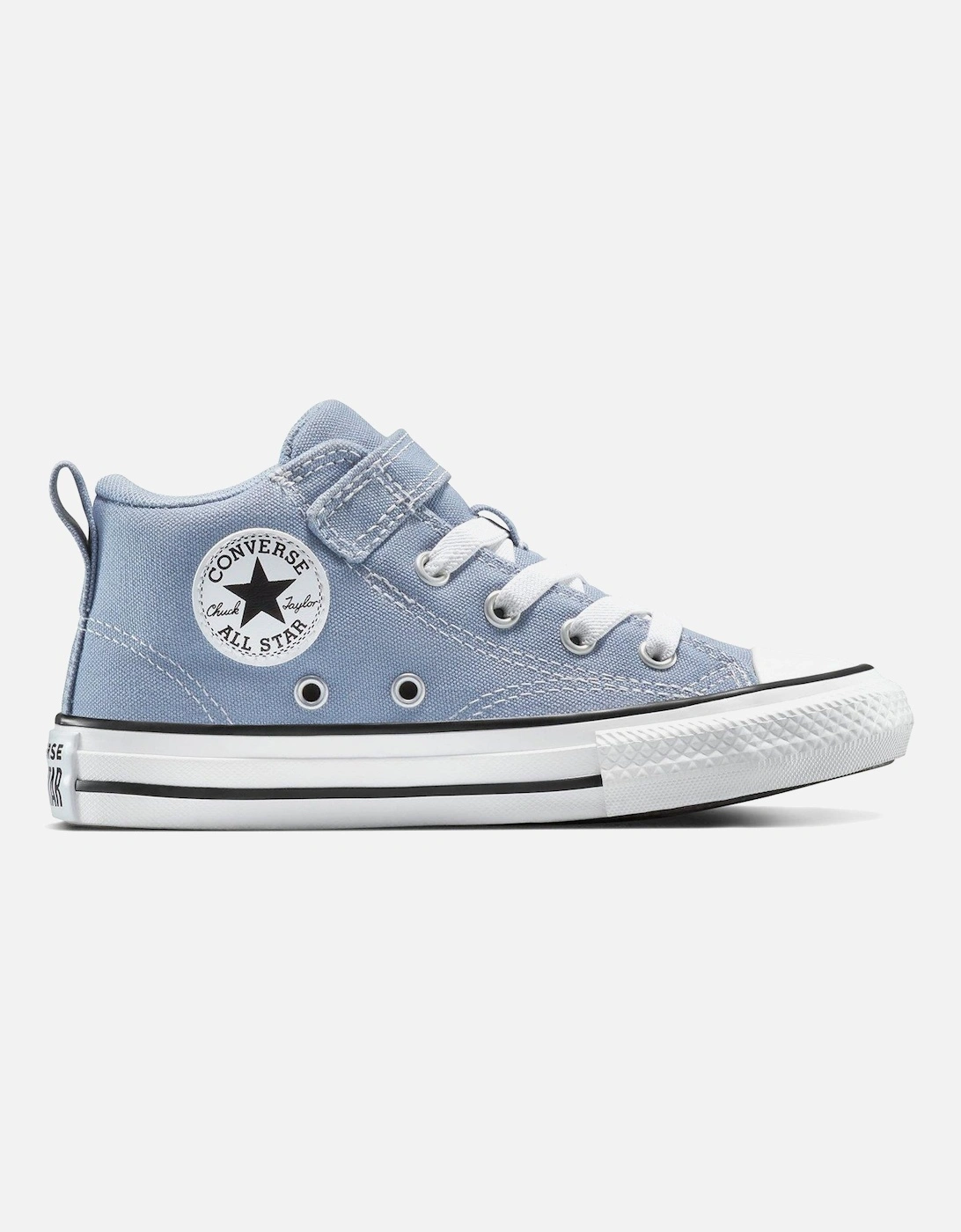 Kids Malden Street Trainers - Wet Stone/White/Black, 8 of 7