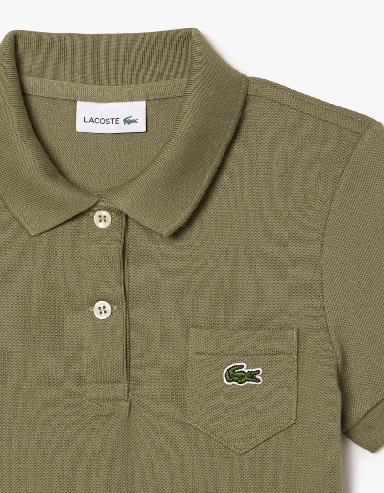 Juniors Piqué Polo Dress
