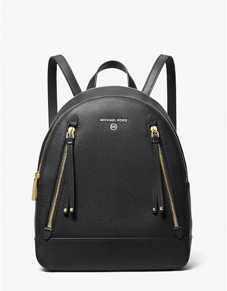 Brooklyn Medium Pebbled Leather Backpack