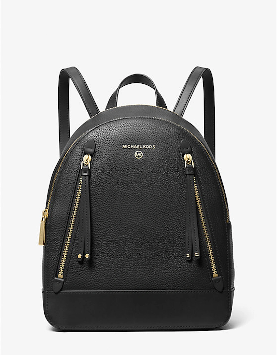 Brooklyn Medium Pebbled Leather Backpack, 2 of 1