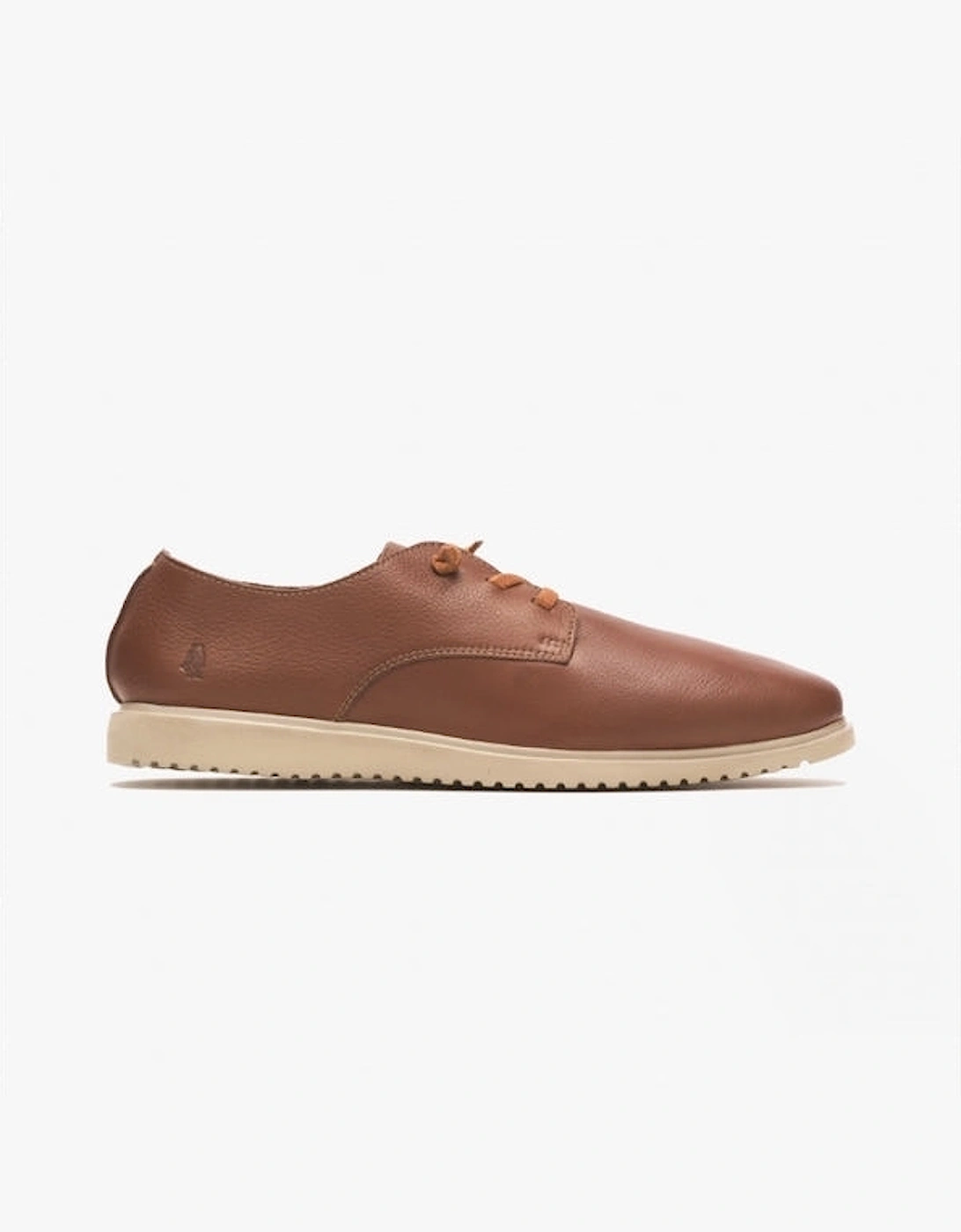 EVERYDAY Mens Leather Casual Shoes Brown, 5 of 4
