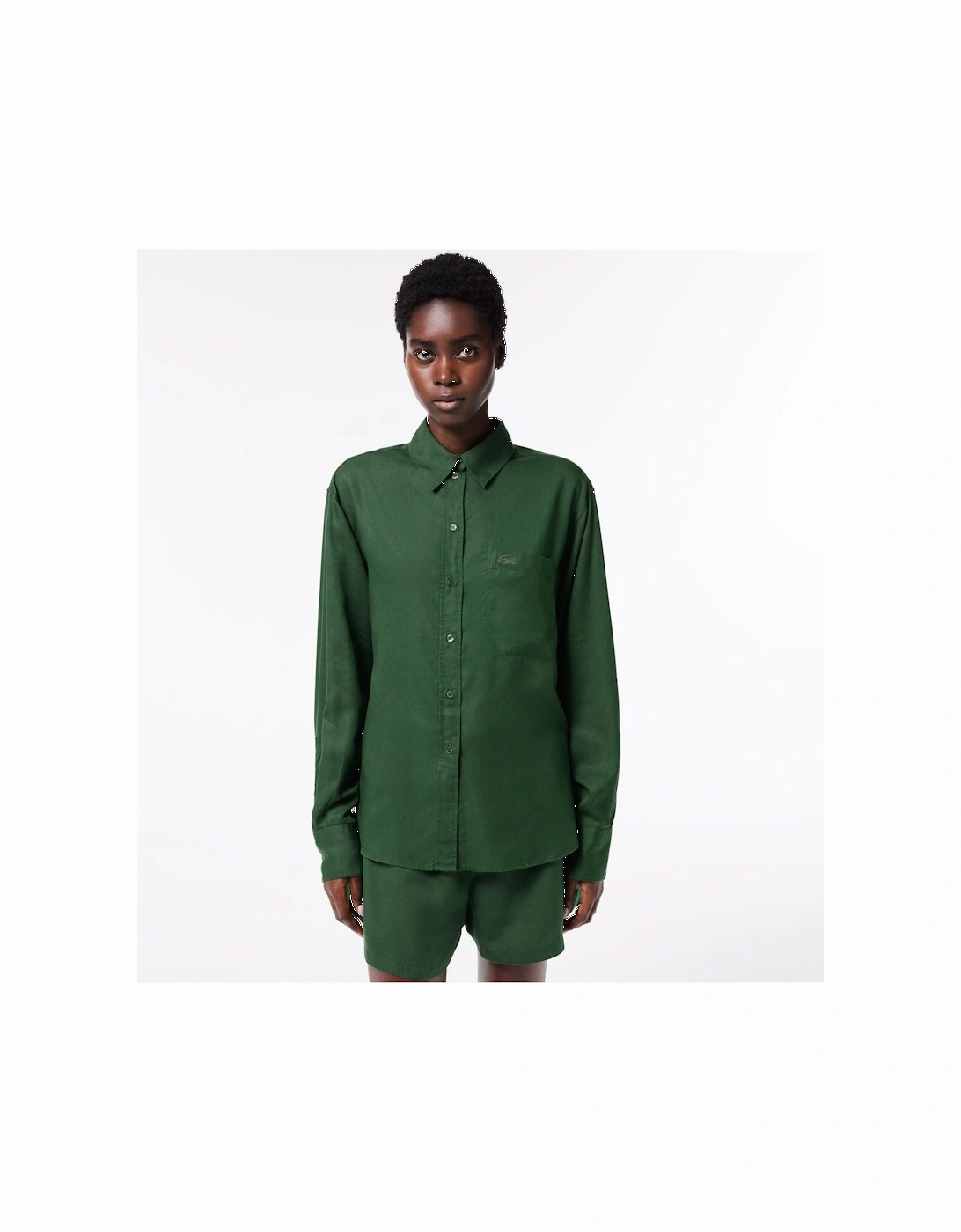 Flowing Oversized Lyocell Shirt, 7 of 6