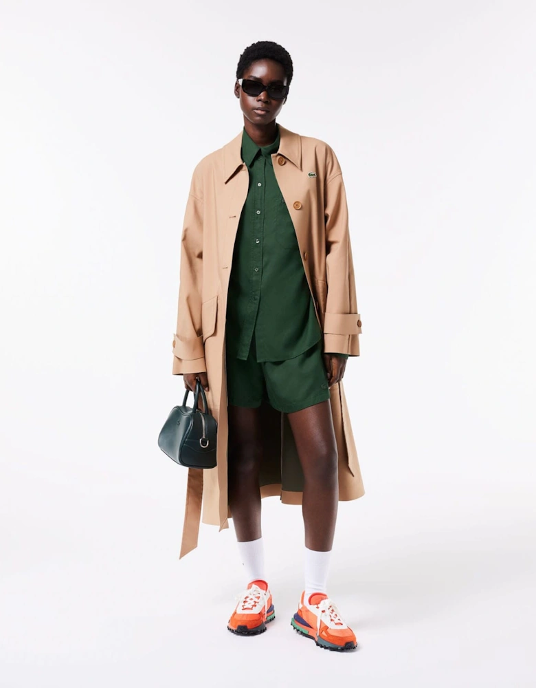 Flowing Oversized Lyocell Shirt