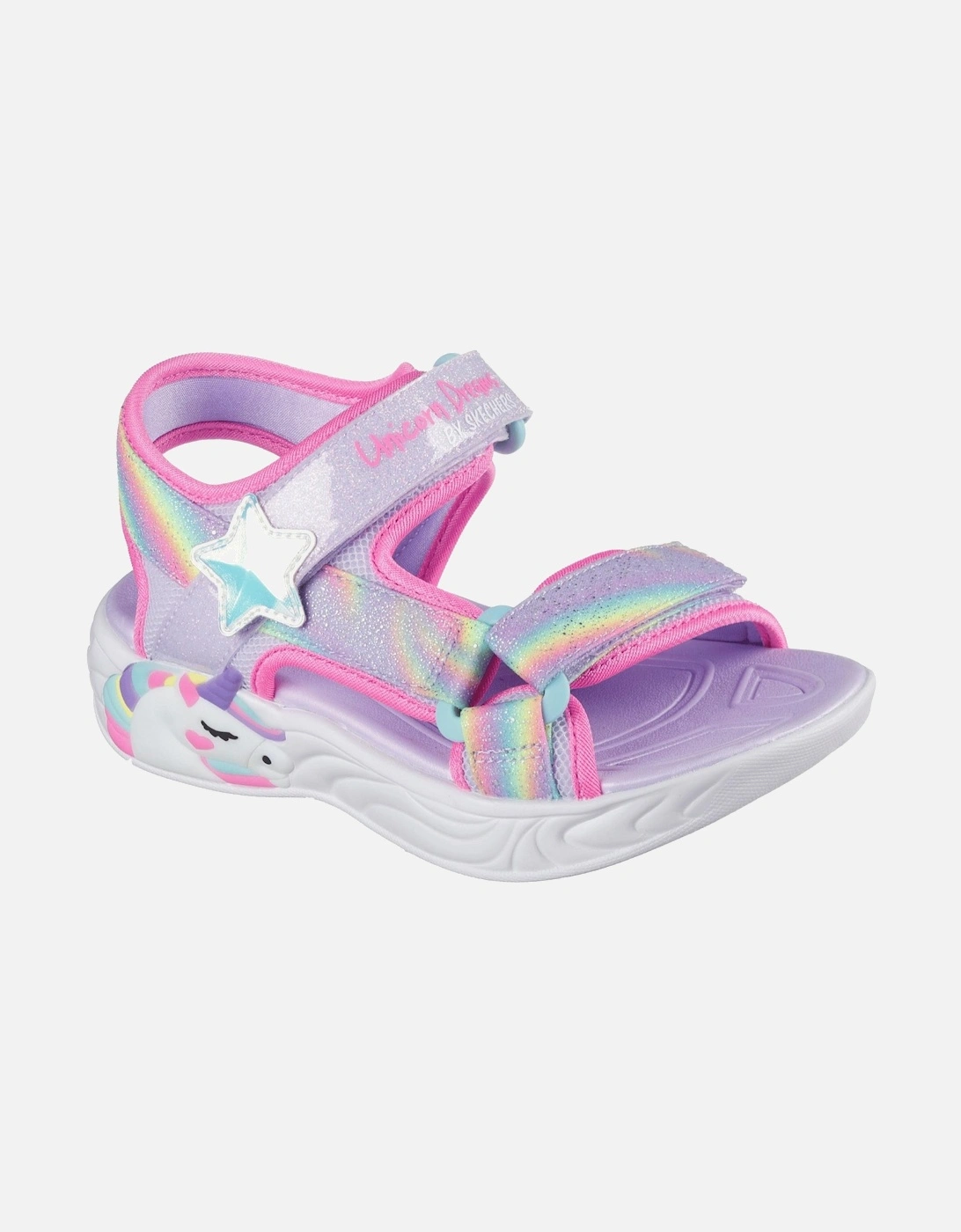 Kids Unicorn Dreams - Dreamy Sandals, 2 of 1