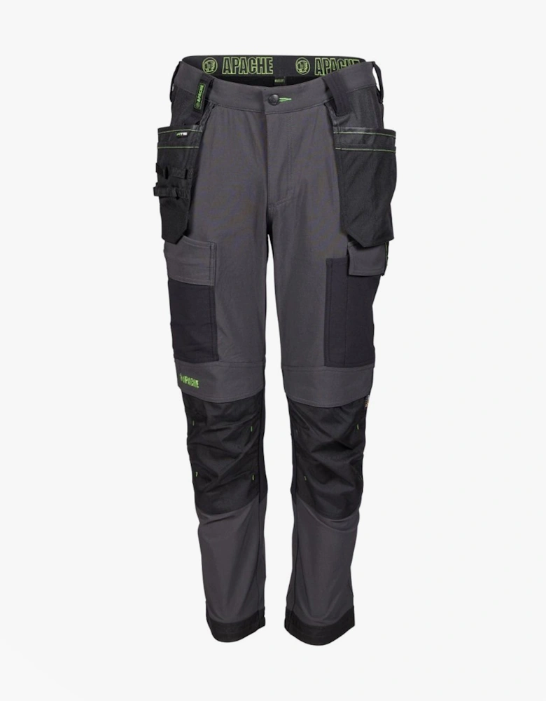 CALGARY Mens Trousers Grey Black