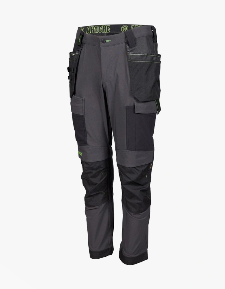 CALGARY Mens Trousers Grey Black