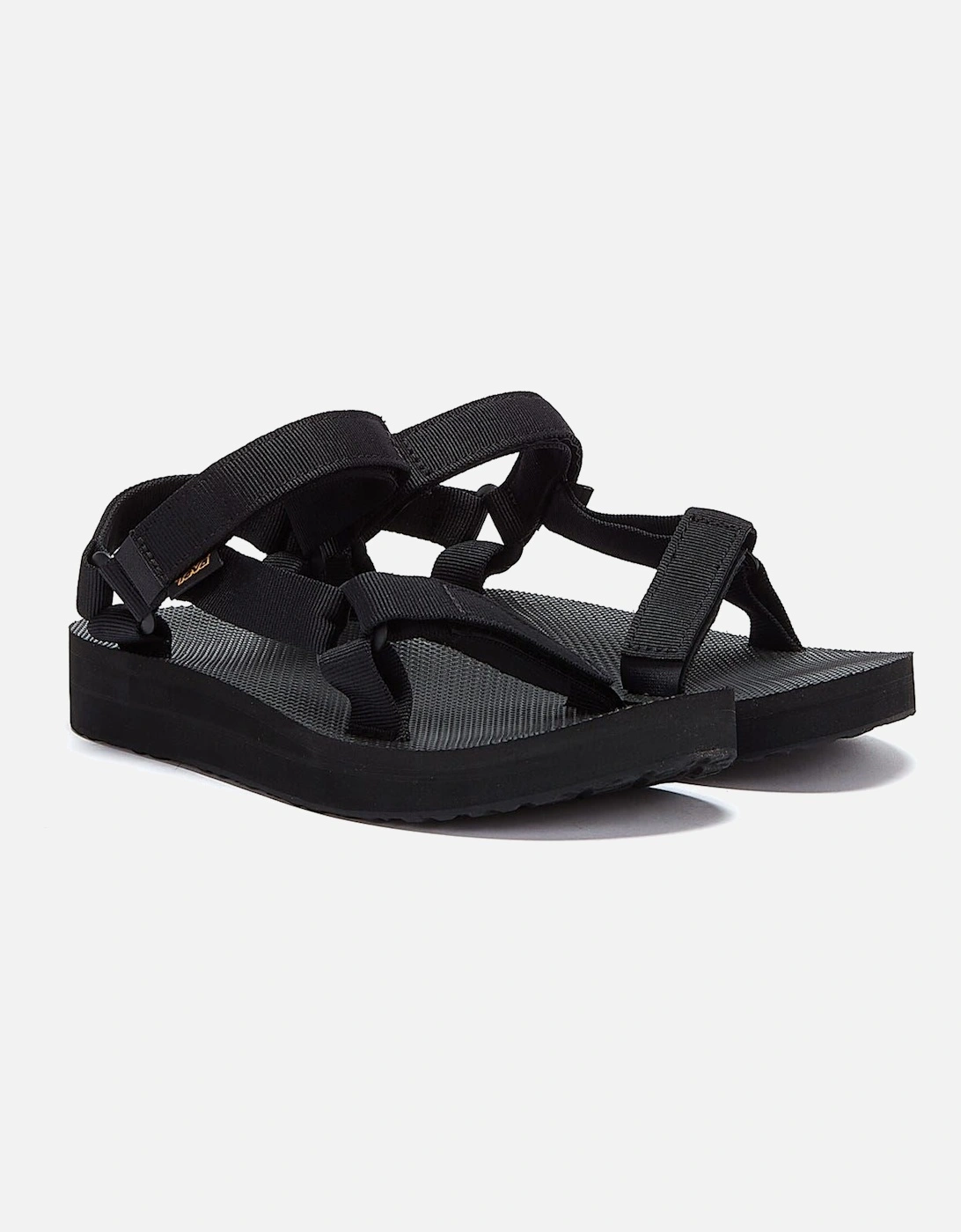 Midform Universal Womens Black / Black Sandals, 9 of 8