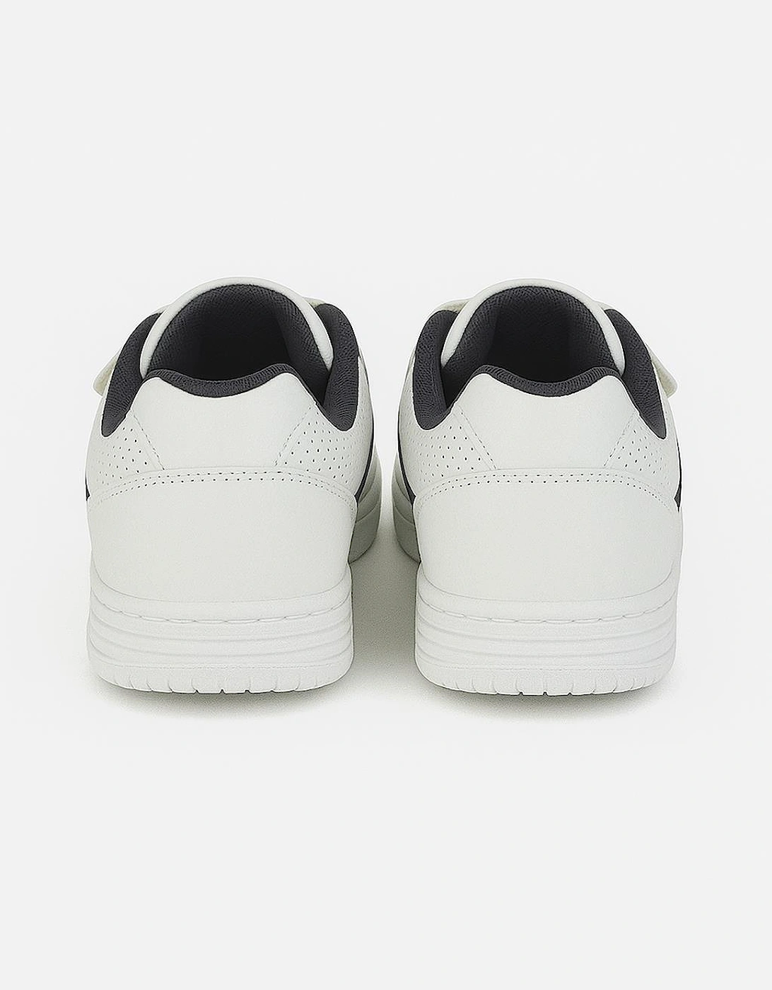 CHARING CROSS Mens Triple Velcro Trainers White