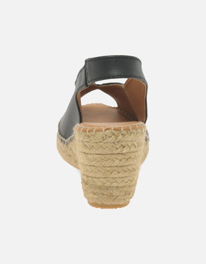 Laila Womens Wedge Heel Espadrille Sandals