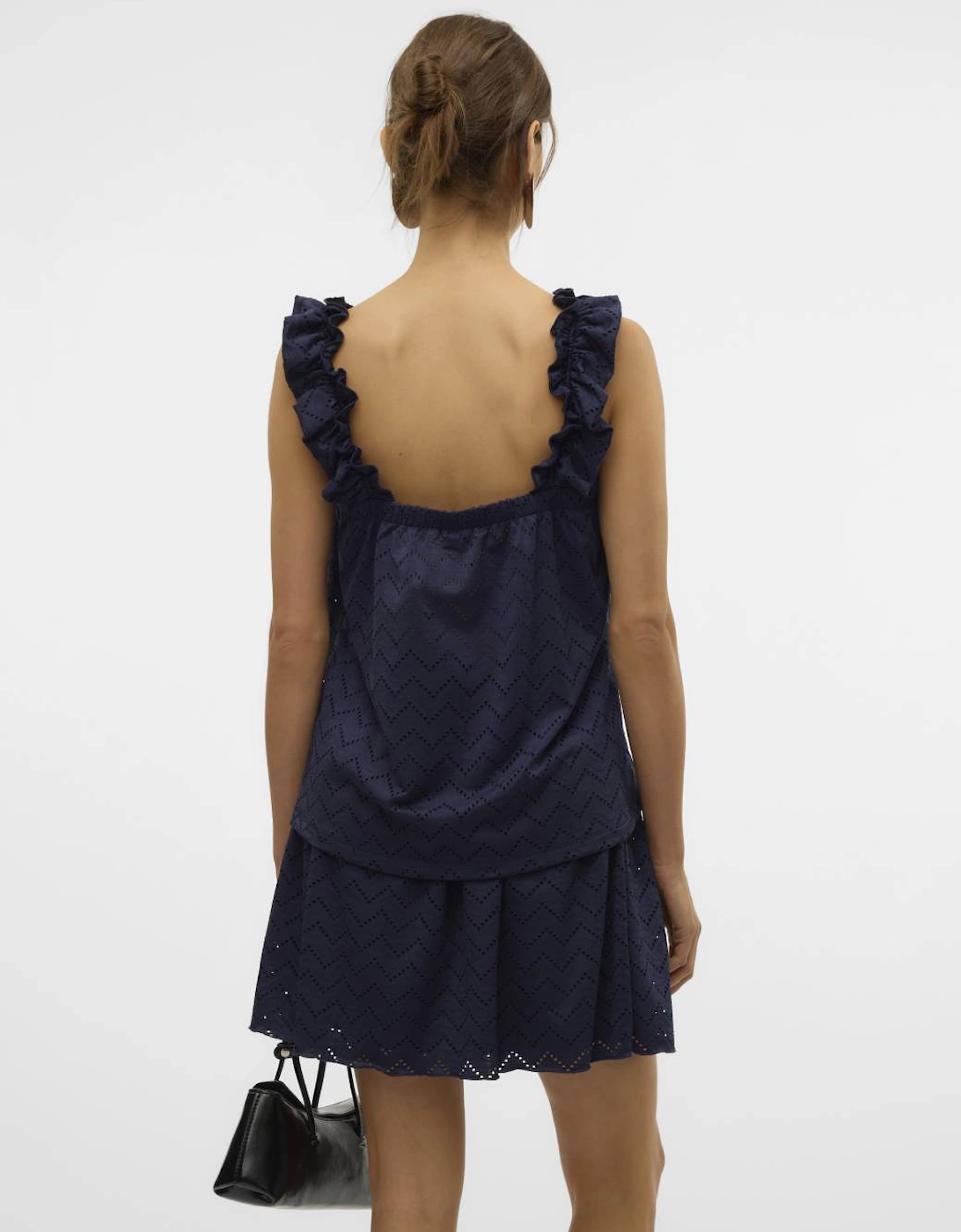 Thas Singlet Top Navy Blazer