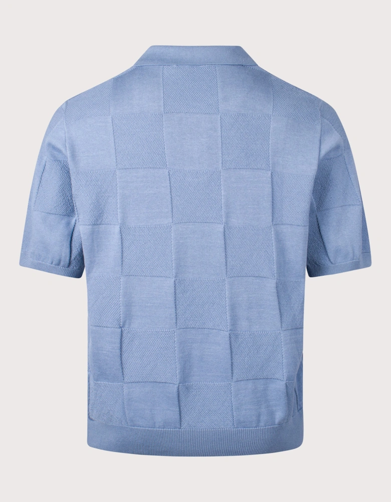 Checker Polo Shirt