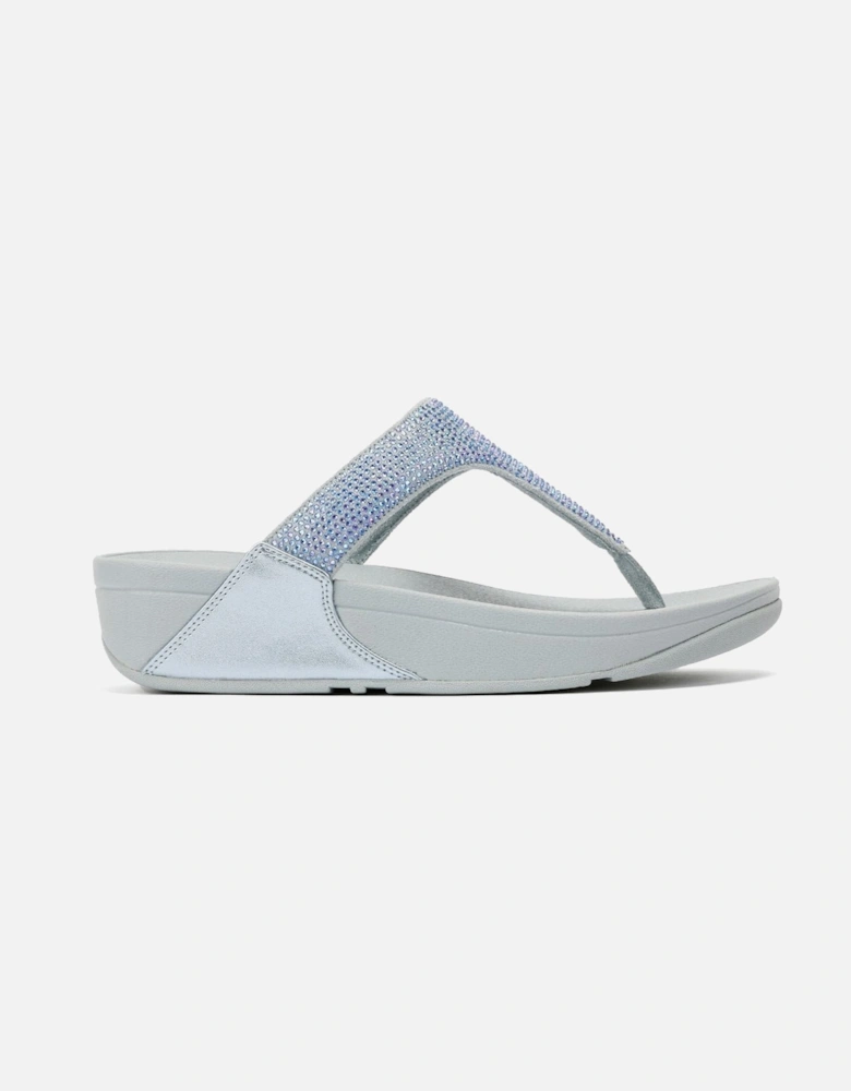 Lulu Crystal Women's Quiet Blue Sandals
