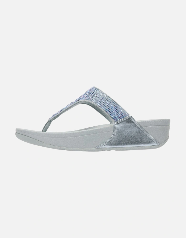 Lulu Crystal Women's Quiet Blue Sandals