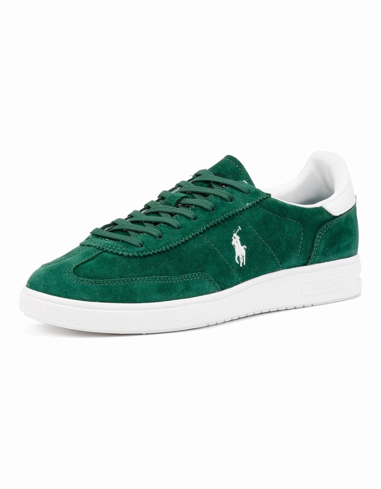 Bedford Suede Green/White Trainers