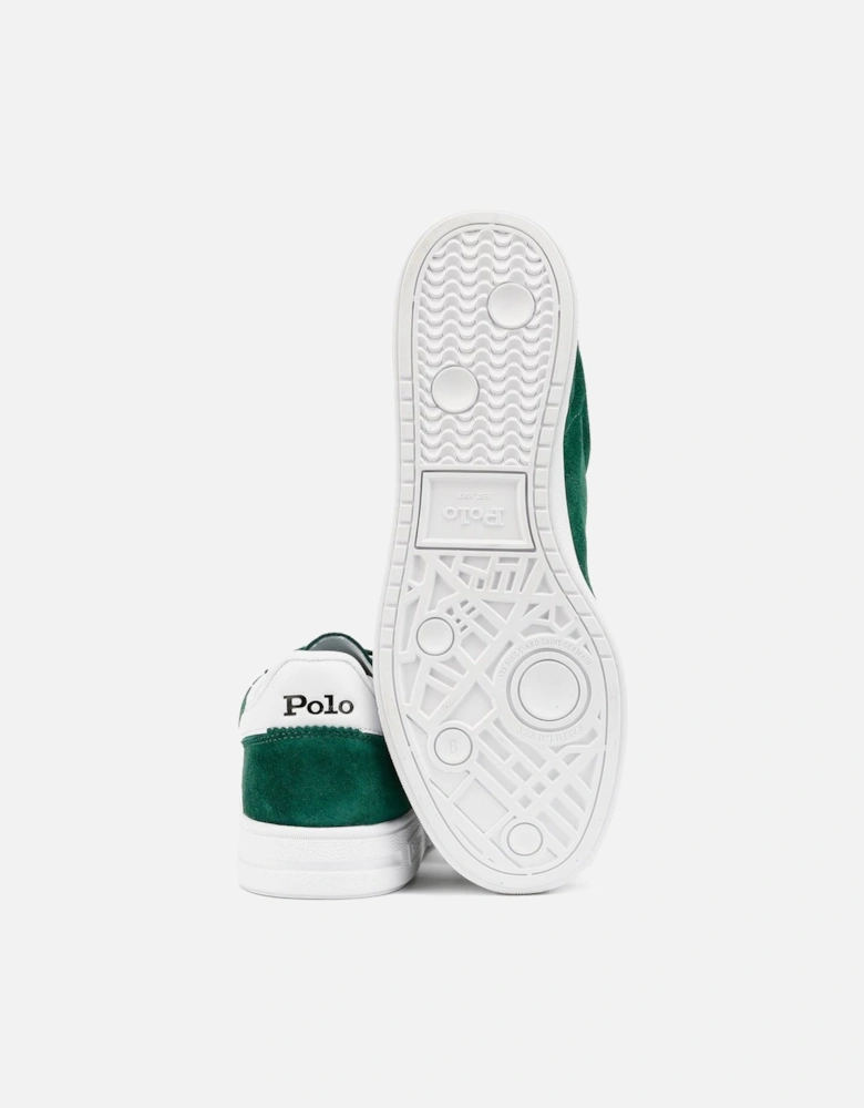 Bedford Suede Green/White Trainers