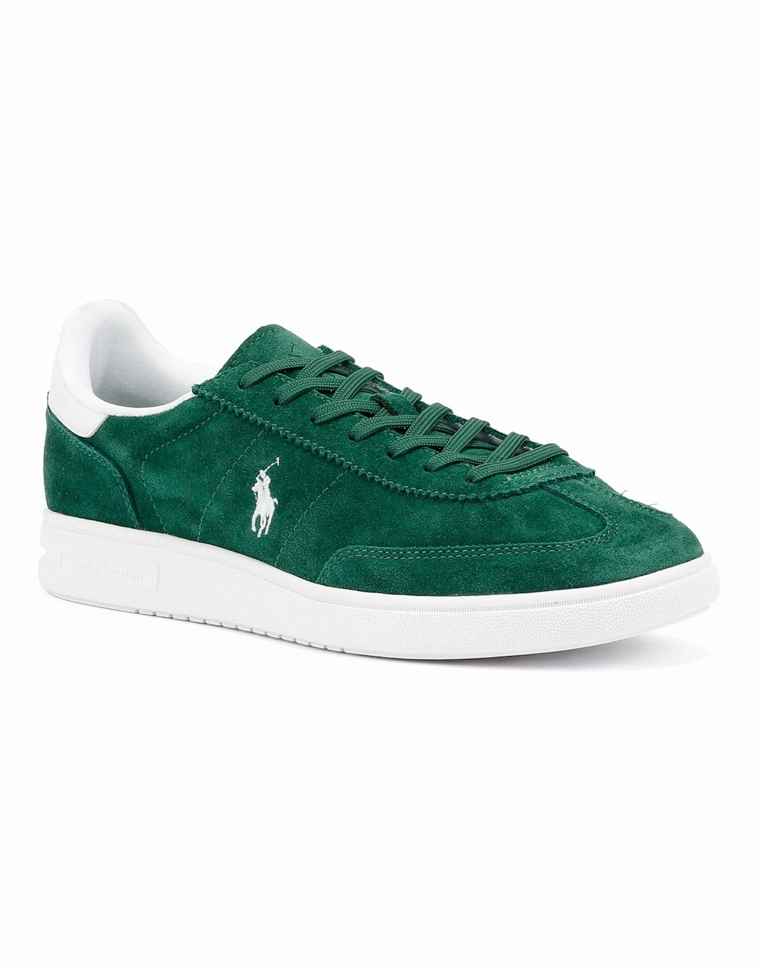 Bedford Suede Green/White Trainers