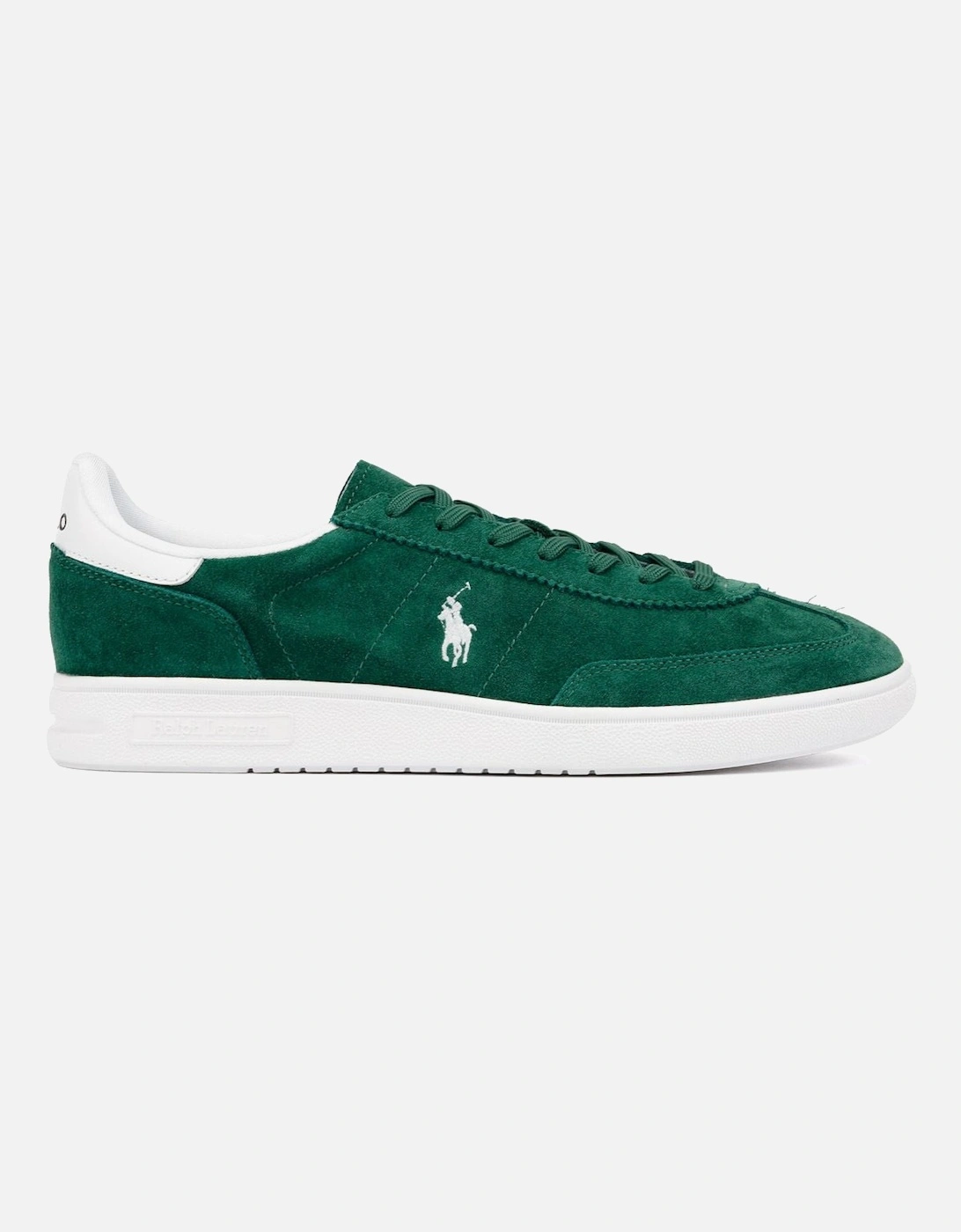 Bedford Suede Green/White Trainers