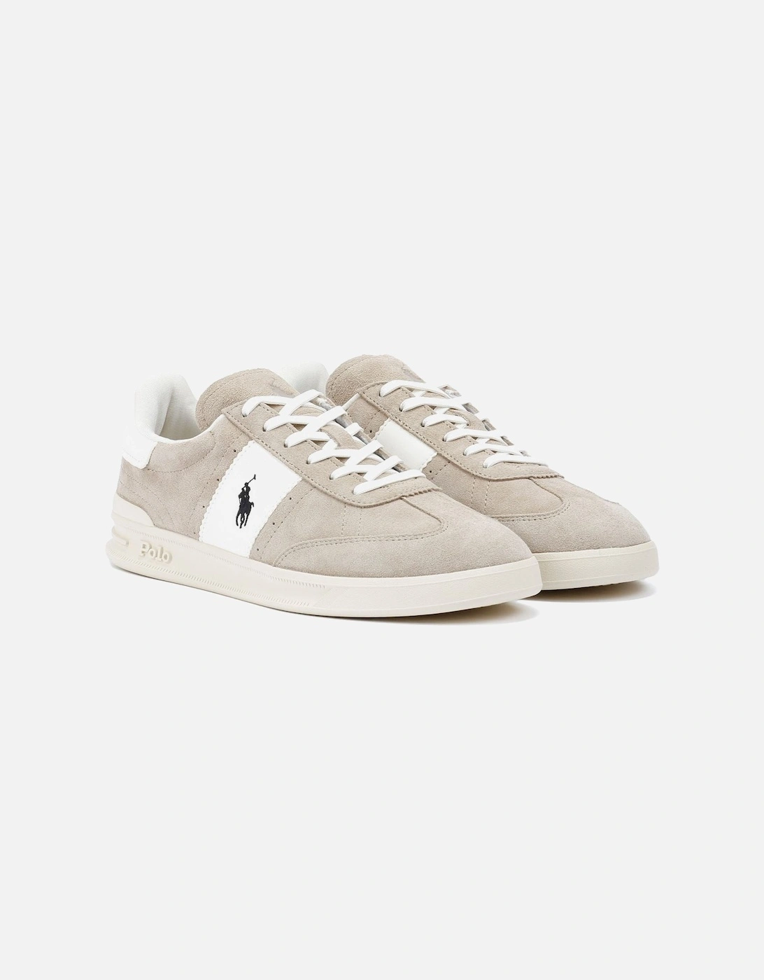 Heritage Aera Suede Milkshake/White Trainers, 9 of 8