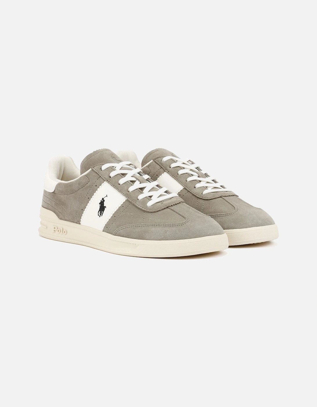 Heritage Aera Suede Grey/White Trainers, 9 of 8