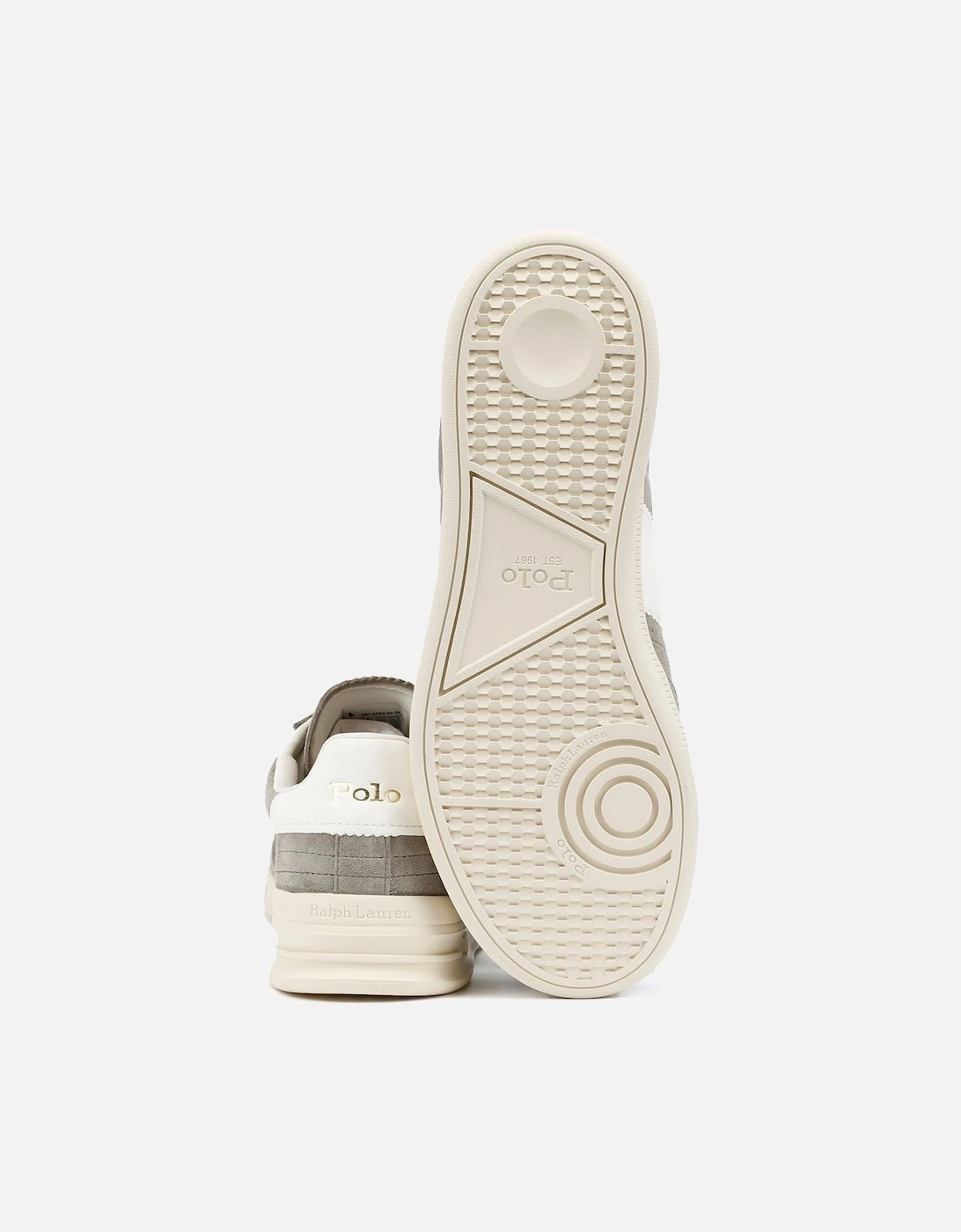 Heritage Aera Suede Grey/White Trainers