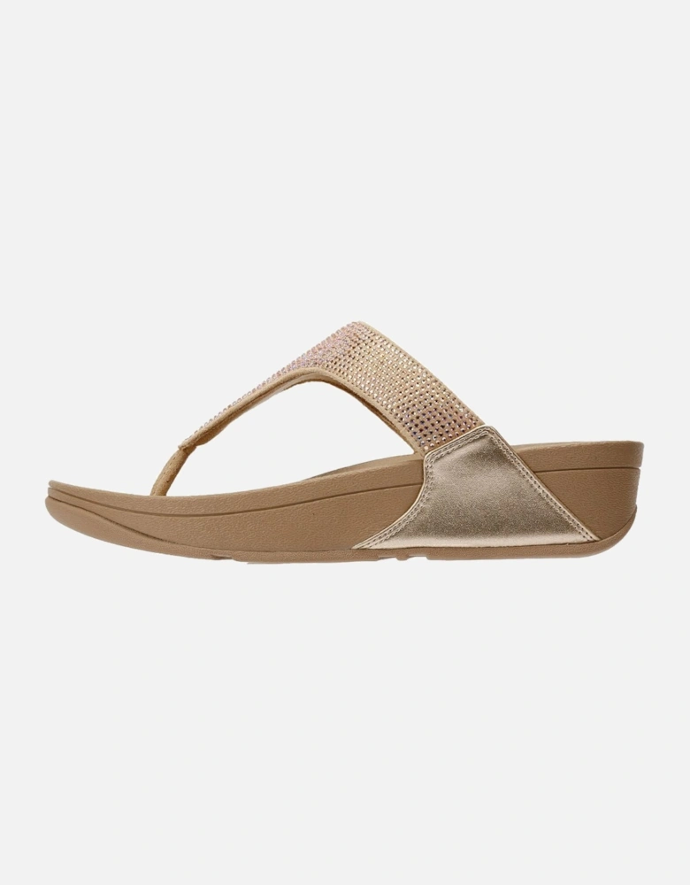 Lulu Crystal Women's Latte Beige Sandals