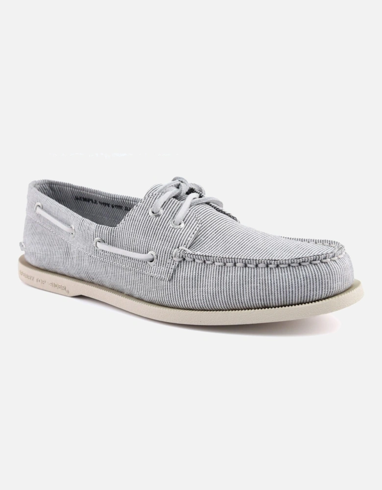 Sperry Authentic Original Cotton Men's Pinstripe Boat Shoes