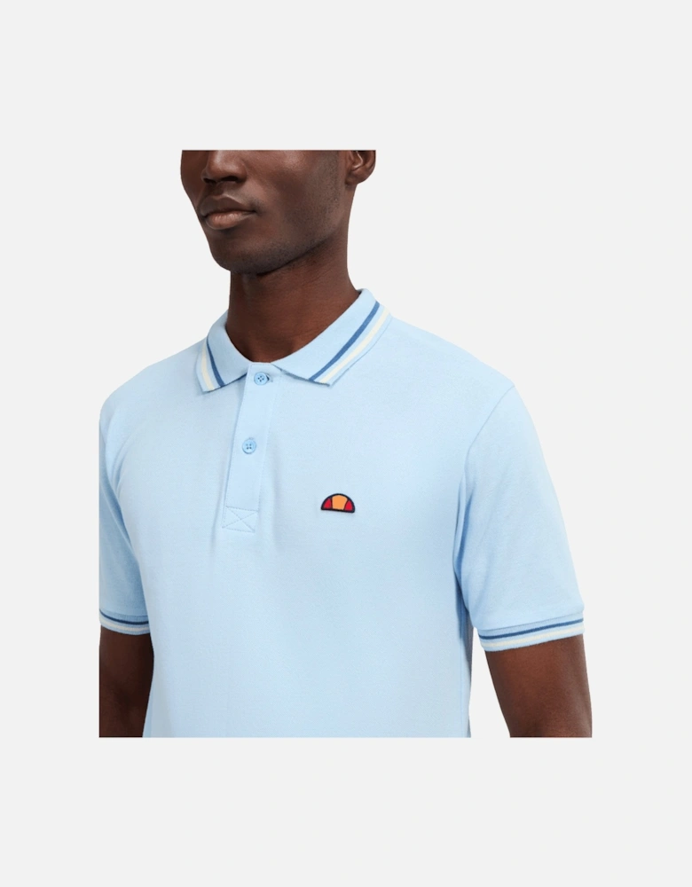 Rooks Polo Shirt Light Blue