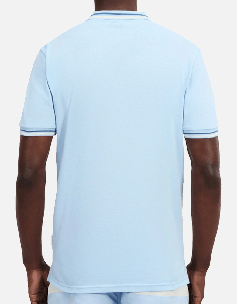 Rooks Polo Shirt Light Blue