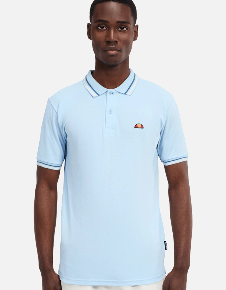 Rooks Polo Shirt Light Blue