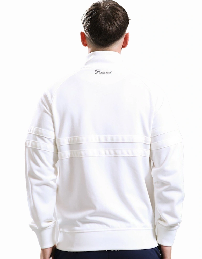 Rimini Track Top Jacket Off White