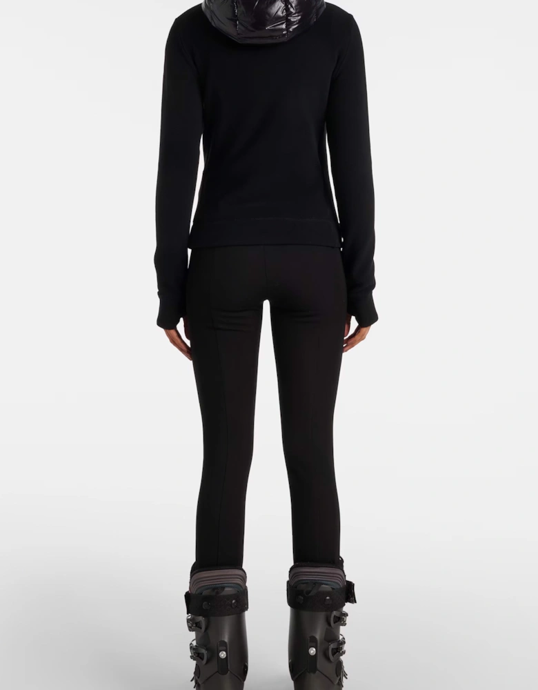 WOMENS HOODED HYBRID JACKET