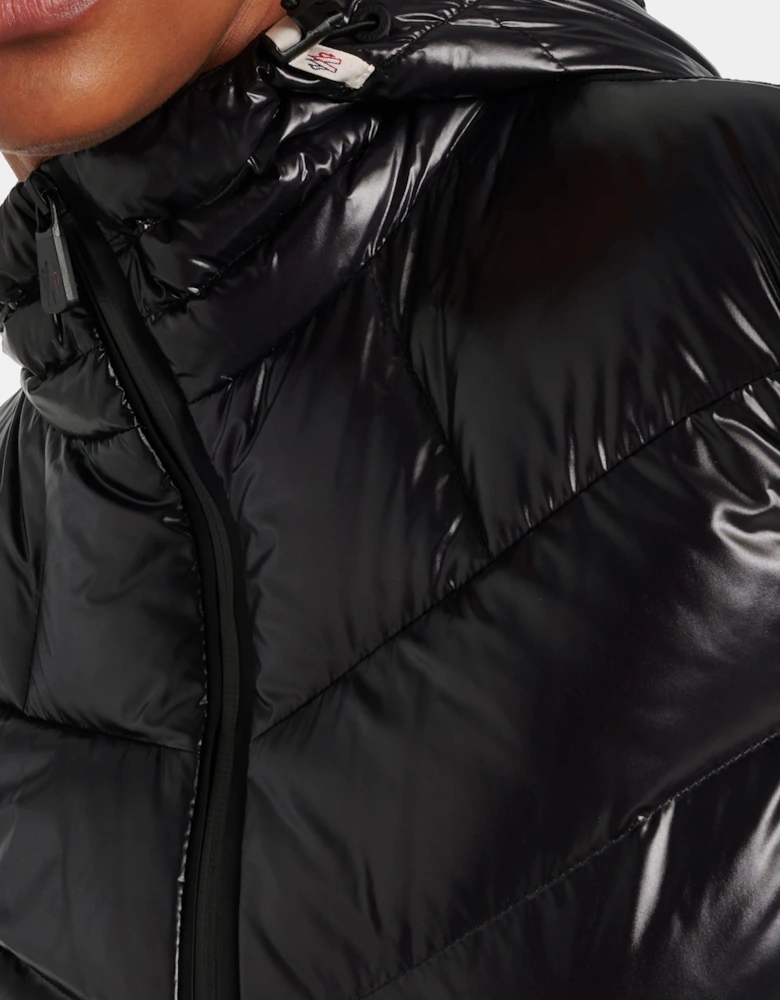 WOMENS HOODED HYBRID JACKET