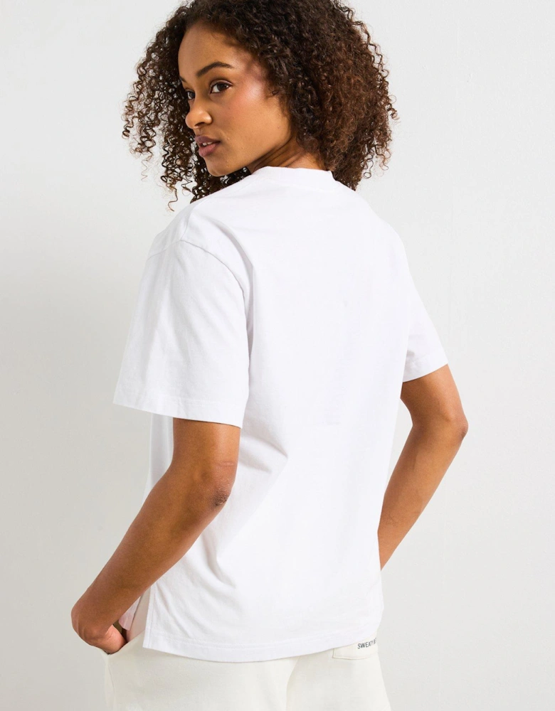Womens Training Explore More T-Shirt - White
