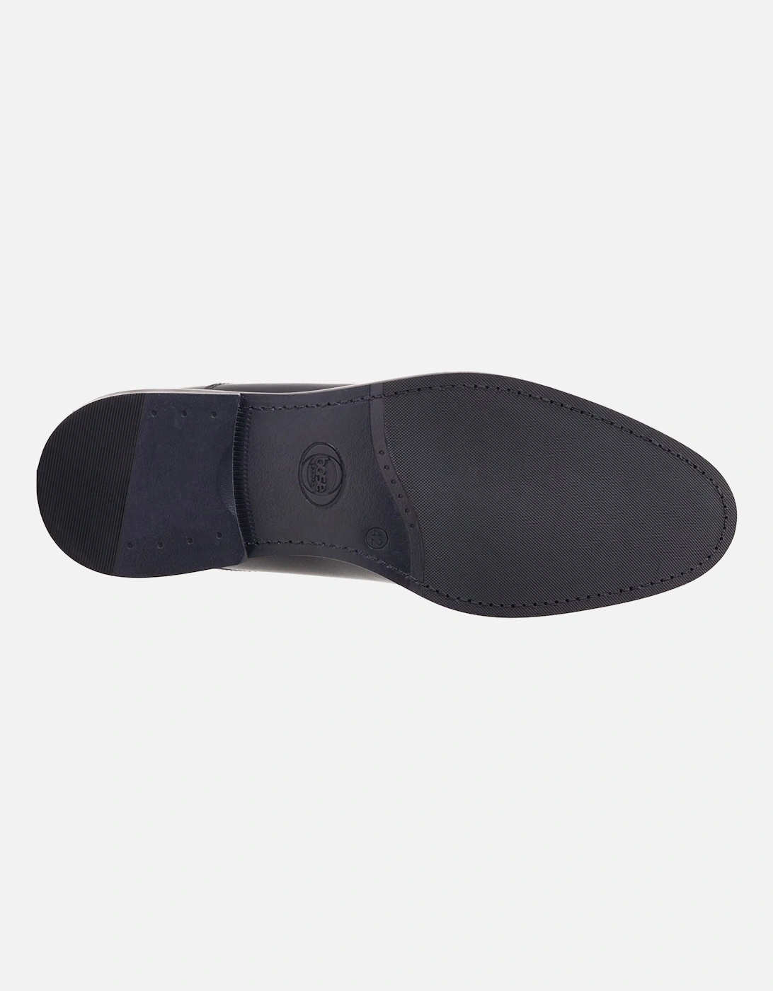 London Magnus Leather Men's Black Oxford Shoes