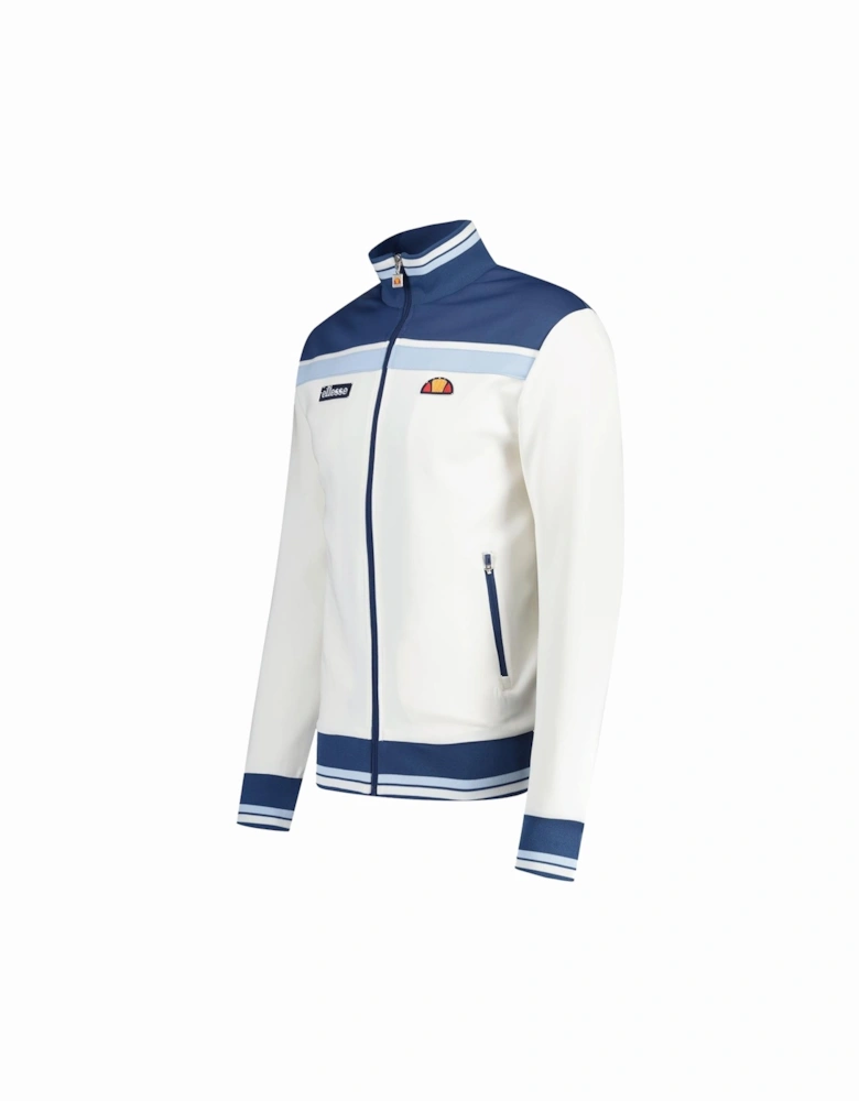 Vignola Track Top Jacket Off White/Navy