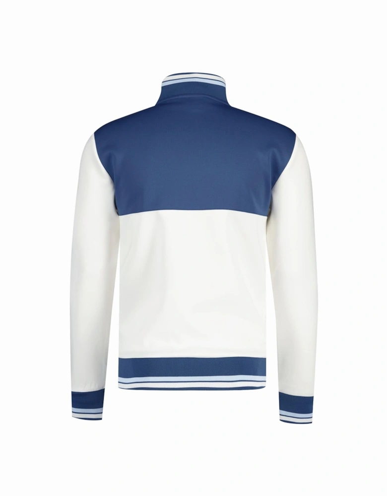Vignola Track Top Jacket Off White/Navy