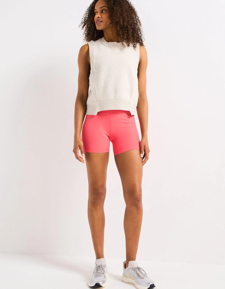 Womens Training Never Better Bike Shorts - Pink