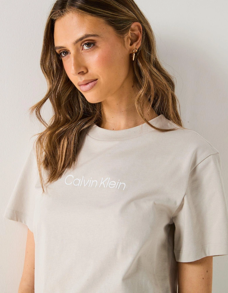 Logo T-Shirt - Beige
