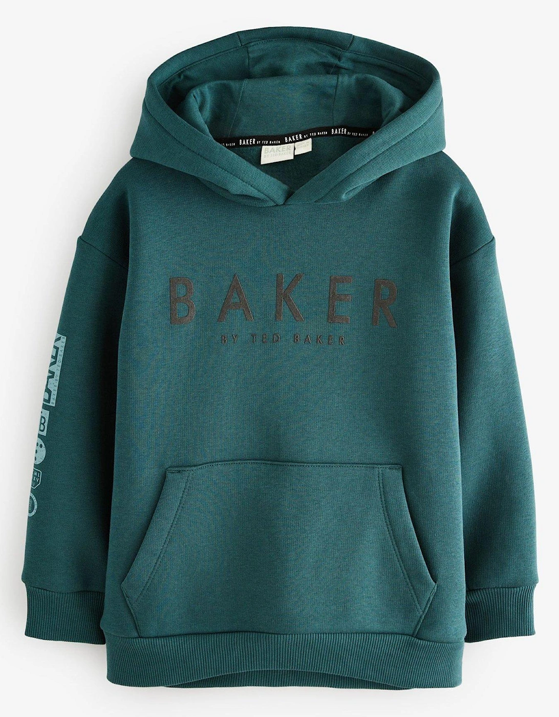 Boys Graphic Hoodie - Green