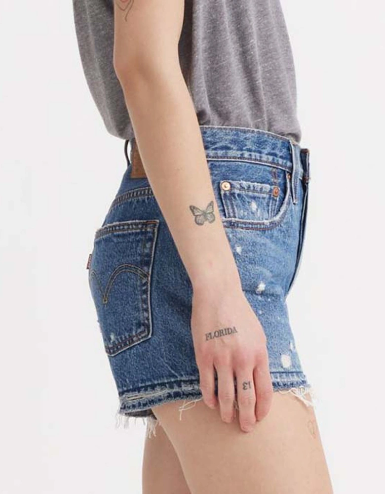 501 Original Micro Damage Shorts