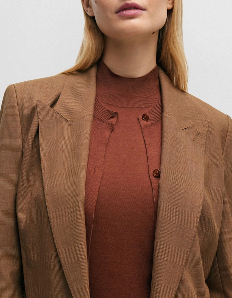 Jekirani Relaxed-Fit Blazer Jacket