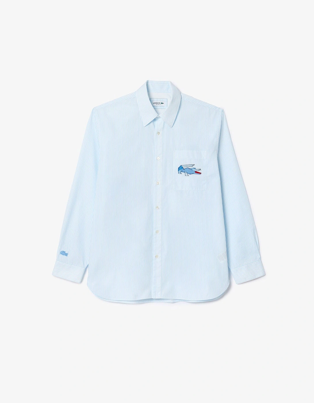 Relaxed Fit Crocodile Badge Shirt