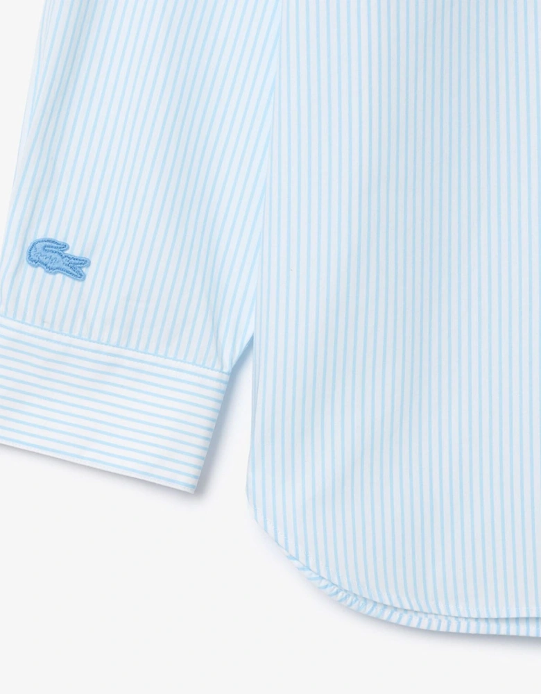Relaxed Fit Crocodile Badge Shirt