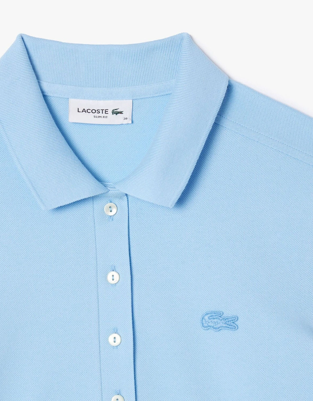 Slim Fit Stretch Mini Piqué Polo Dress