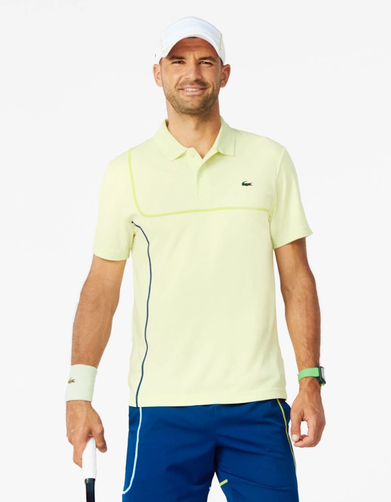 Regular Fit Ultra Dry Piqué Tennis Polo Shirt