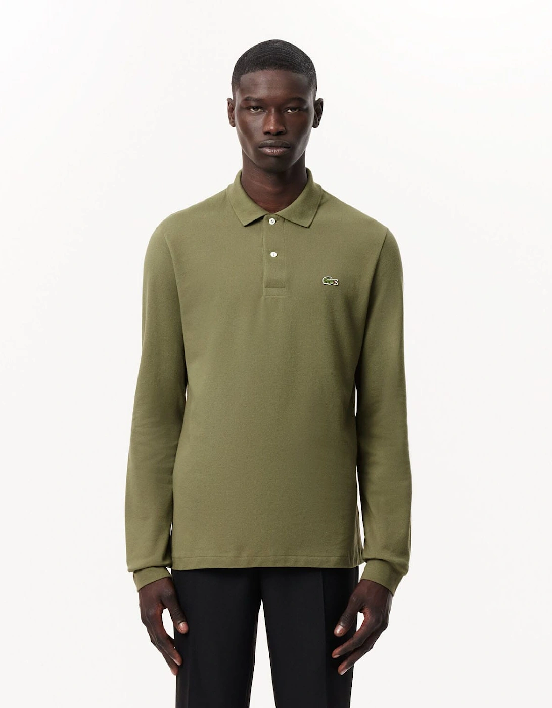 Classic Fit Long Sleeved L.12.12 Polo Shirt, 7 of 6