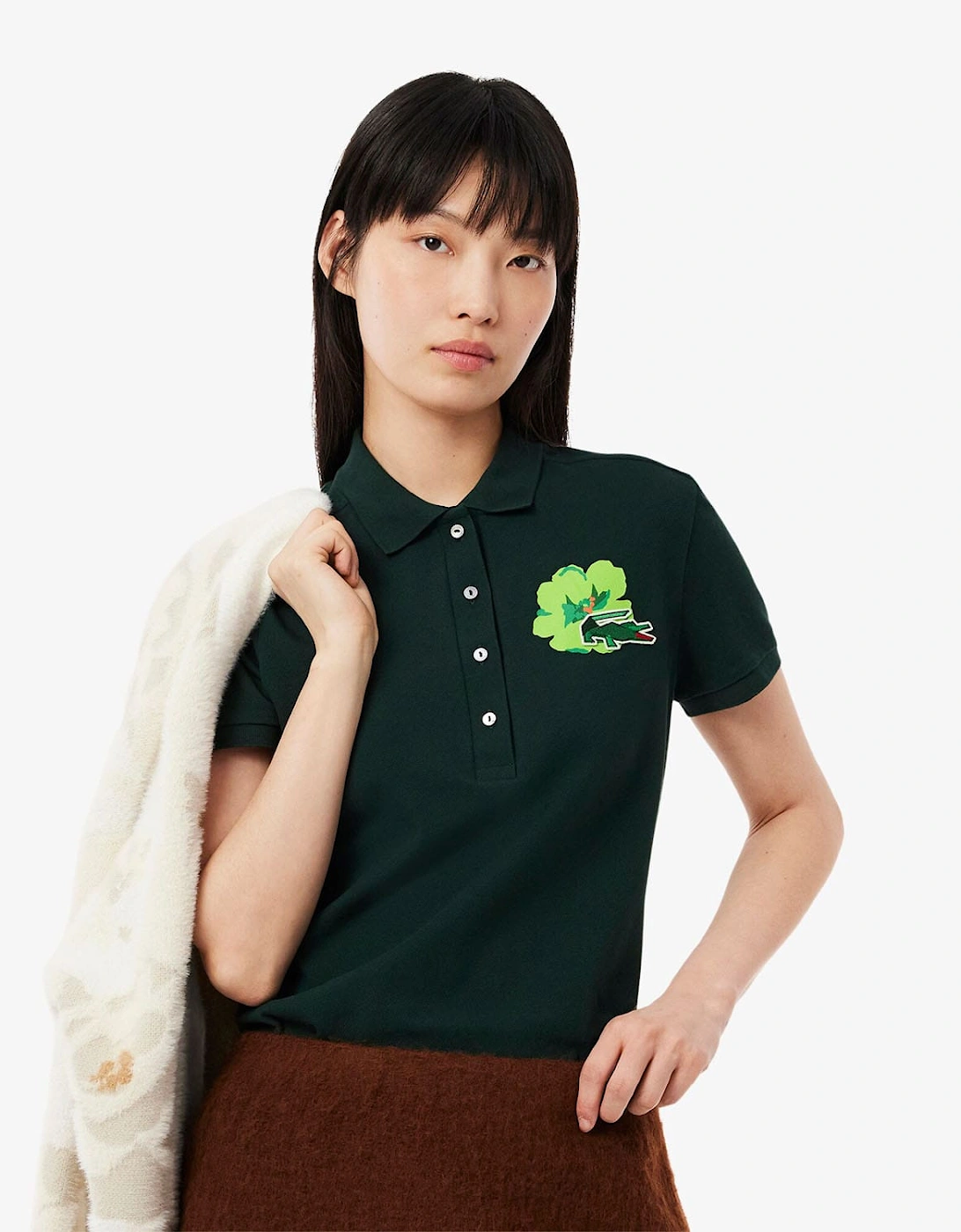 Slim Fit L.12.D Stretch Mini Piqué Polo Shirt, 7 of 6
