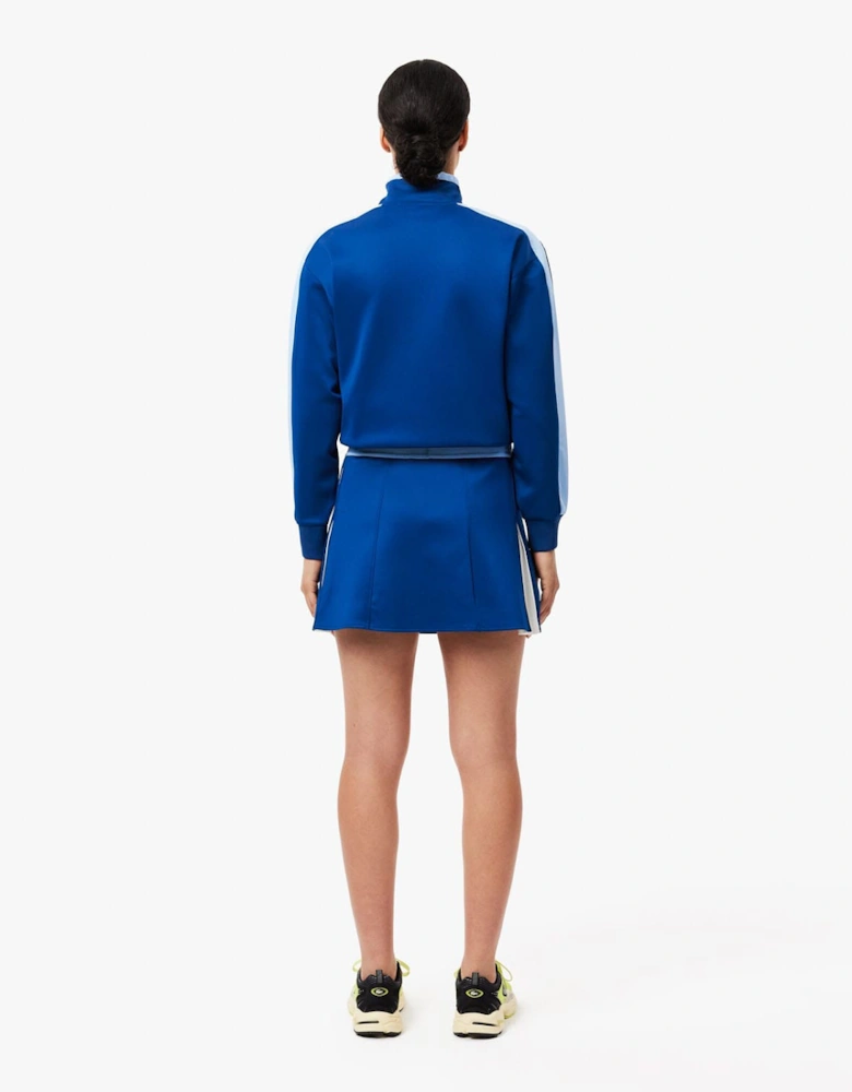 Adjustable Colour-Block Interlock Skirt
