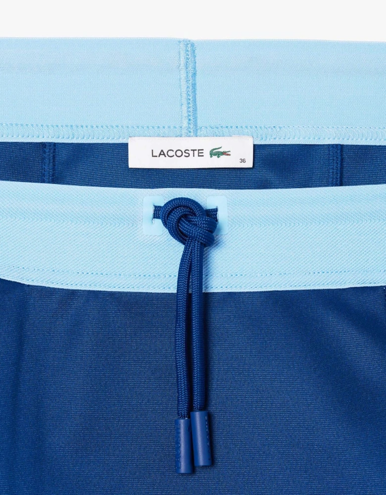 Adjustable Colour-Block Interlock Skirt